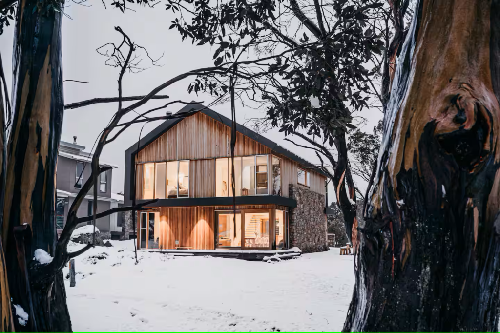 das Holzhaus in Crackenback